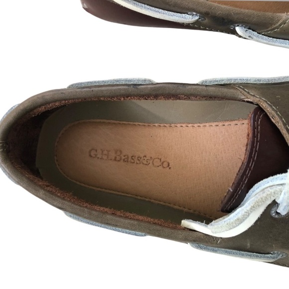 G.H. BASS & CO HAMPTON CORE 2 BOAT SHOES SIZE 8.5 - Picture 5 of 6
